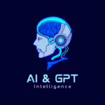 기계 뇌를 가진 인조인간의 머리 이미지와 AI & GPT 라는 글자를 통해 AI와 GPT에 대한 이야기를 할 것이라는 것을 암시함